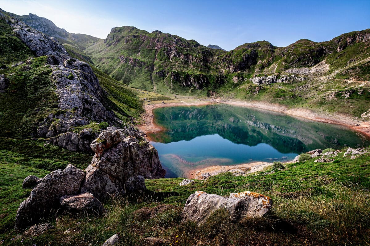 The,Cueva,Lake,In,Somiedo,Natural,Park,And,The,Lakes