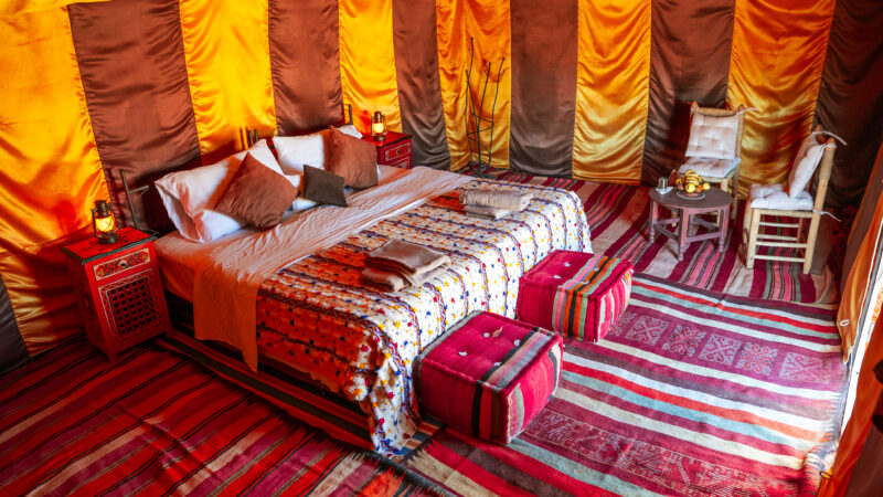 Double Bedroom tent at Ahlan Camp